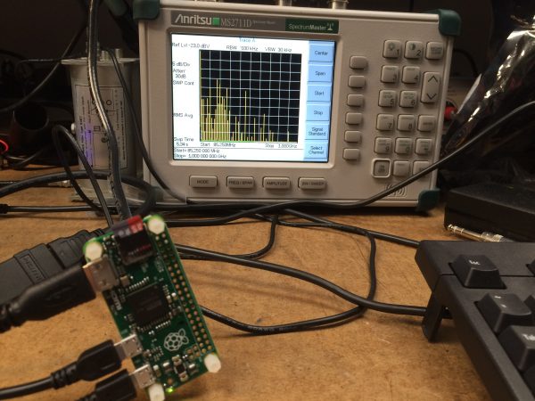 picture of analyzer connected to the Zero.